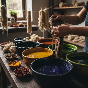 The Art of Hand-Dyeing: Colors from the Earth